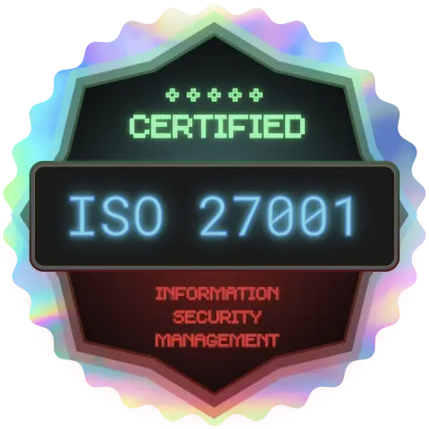 ISO 27001 tanúsítvány